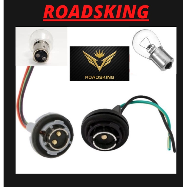 [1PCS] CAR BULB SOCKET BA15S 1141 1016 BULB SOCKET FOR SIGNAL TAIL