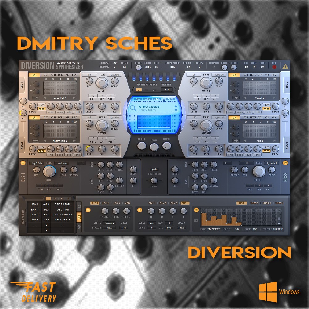 DIVERSION DIMITRY SCHES (WINDOWS 64BIT VSTi) Shopee Malaysia
