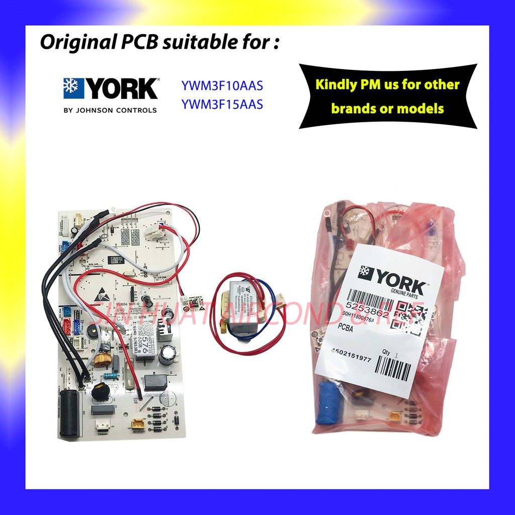 (ORIGINAL PART) YORK JC Johnson Control YWM3F10AAS YWM3F15AAS