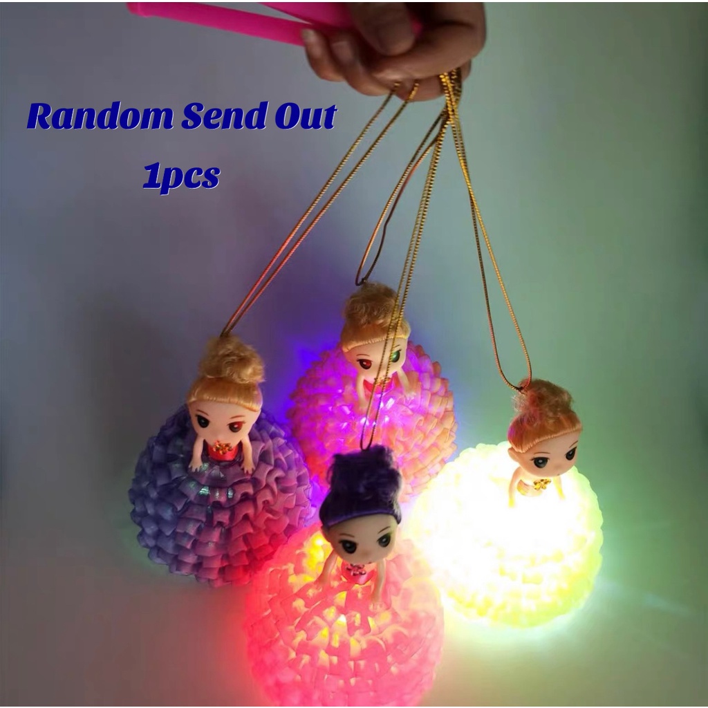 Sellerpick Mainan Flash Portable Lantern Light Barbie Doll Wedding ...