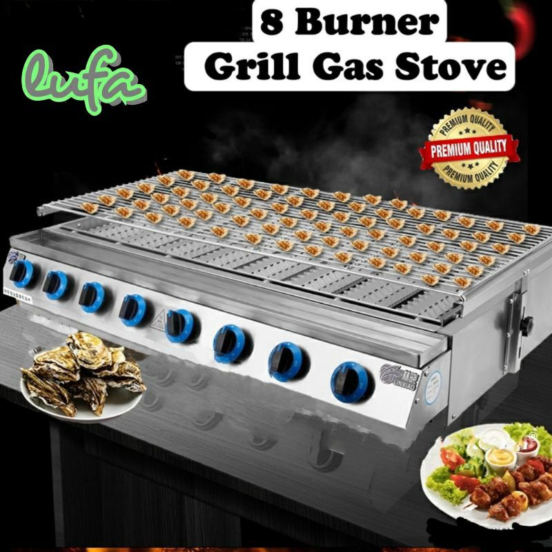 Commercial gas outlet bbq grill