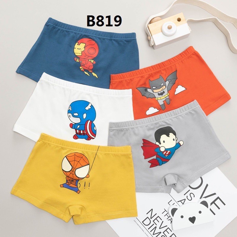 Baby Children's Boxer Underpants Briefs Cartoon Car