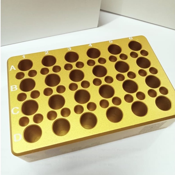 PCR Tube Cooling Rack 24 well 1.5ml & 36 well 0.2ml | Shopee Malaysia