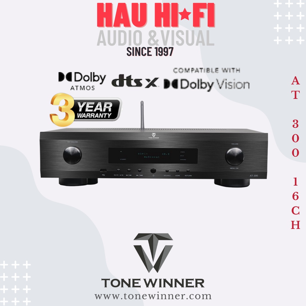 Tonewinner AT-300 16CH Dolby Atmos Processor | Shopee Malaysia