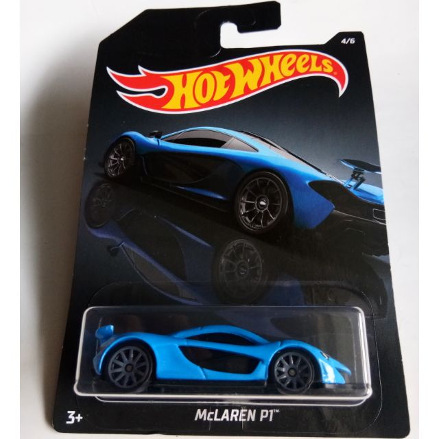 Hot wheels best sale mclaren p1 blue