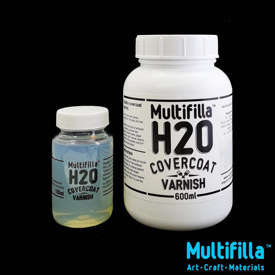 Multifilla H2O Covercoat Varnish - Water Resistant Finishing Coating ...