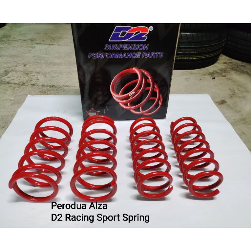 Perodua Alza D2 Racing Lowered Sport Spring | Shopee Malaysia