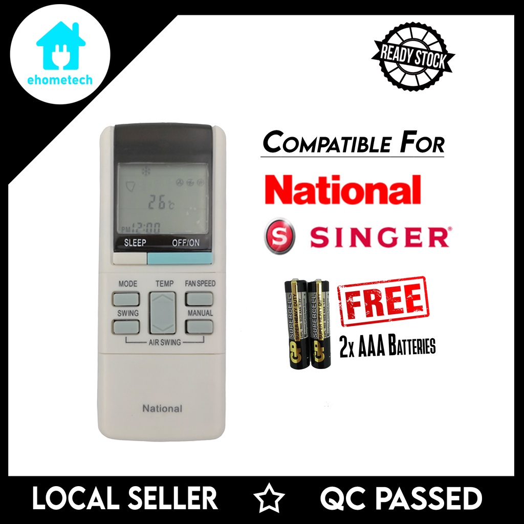 Replacement for National / Fujiaire / Singer Air Cond Air Conditioner ...