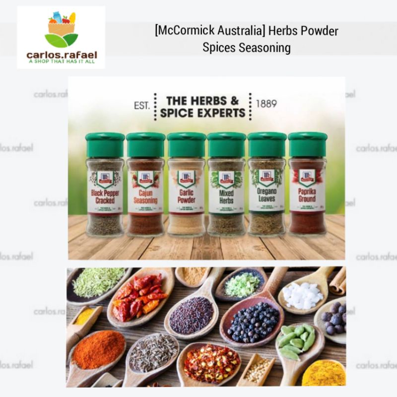 [McCormick Australia] Herbs Powder Spices Seasoning Garlic Salt/Onion