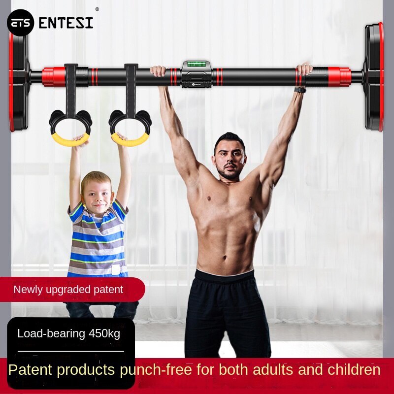 Pull Up Bar Doorway Iron Gym Total Upper Body Workout Pull Up Bar