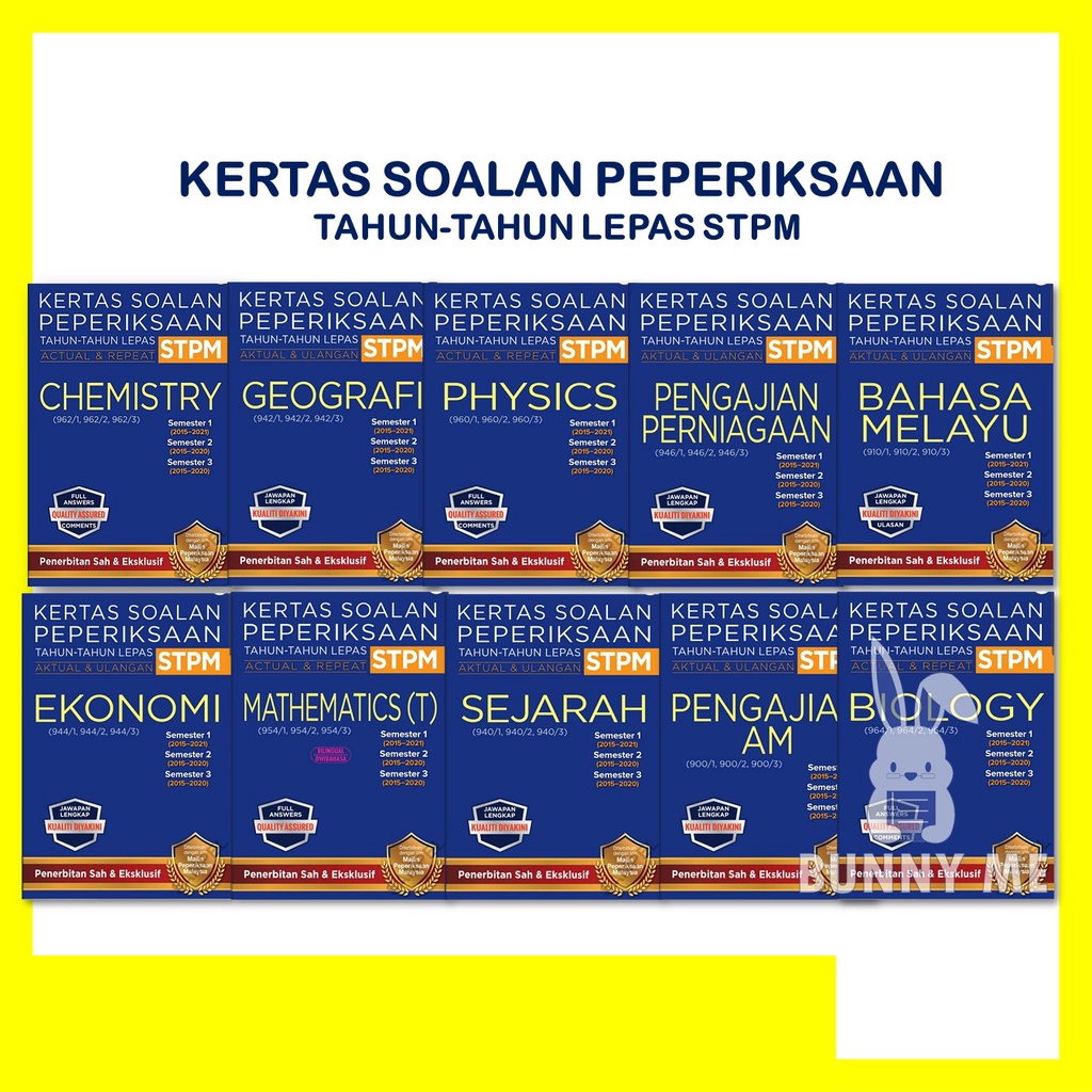 KERTAS SOALAN PEPERIKSAAN TAHUN-TAHUN LEPAS AKTUAL & ULANGAN STPM ...