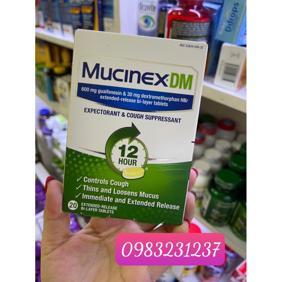 Mucinec, mucxines mucinex dm Flax, Cough, Sugar Shopee Malaysia