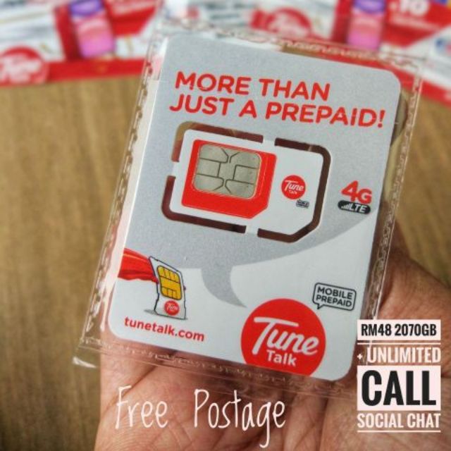 NOmbor Boleh Pilih Simkad Murah Prepaid Tunetalk Halotelco UNLIMITED ...