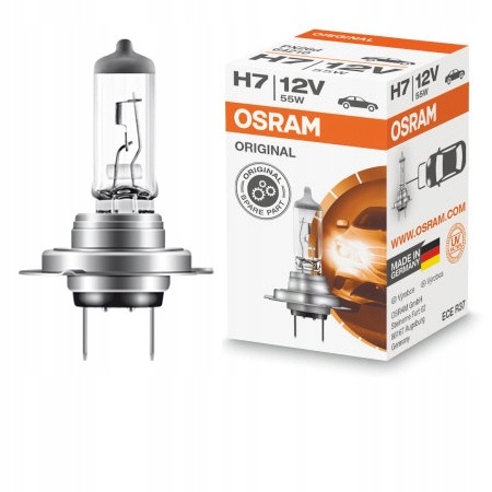 64210 Osram H7 12V 55W Halogen Light Bulb ( Made In Germany ) | Shopee ...