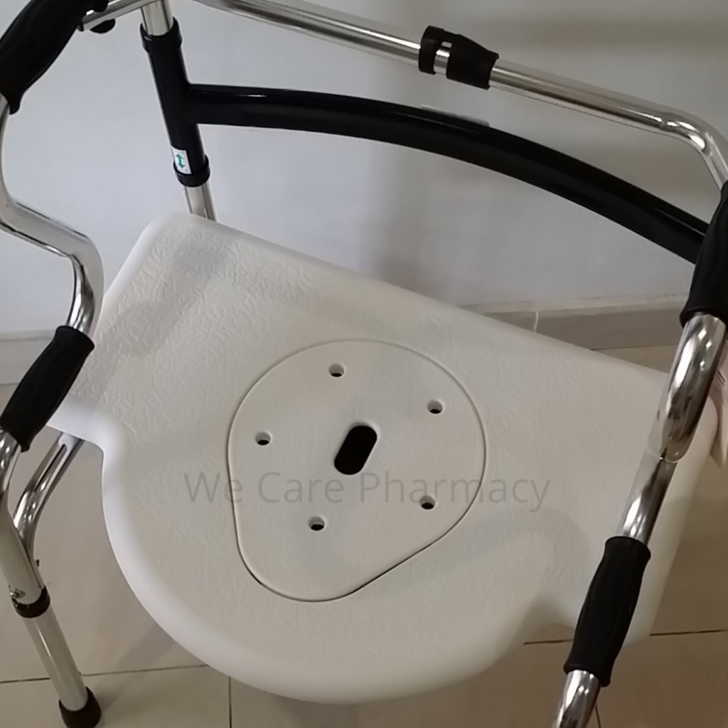 5 In 1 Raising Walking Frame With Commode Chair Shower Chair Rest Chair Toilet Grab Bar Shopee Malaysia