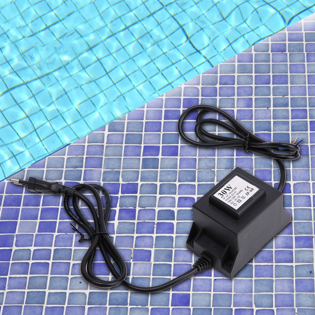 Waterproof Transformer 12V Output LED Underwater Light Swimming Pool ...