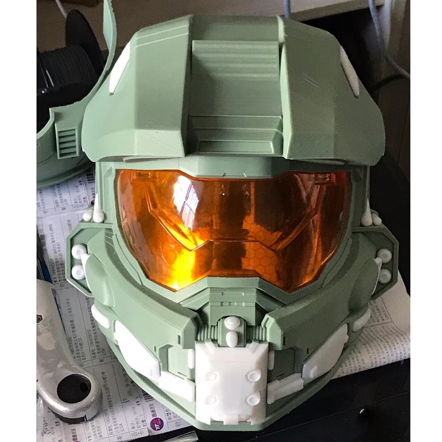 Halo Infinite Master Chief Full Helmet cosplay | Shopee Malaysia