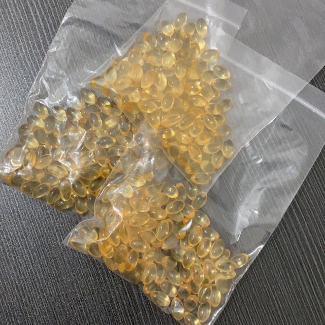 Minyak Ikan Fish liver oil 100’s Biji untuk Ayam / Burung / Kucing