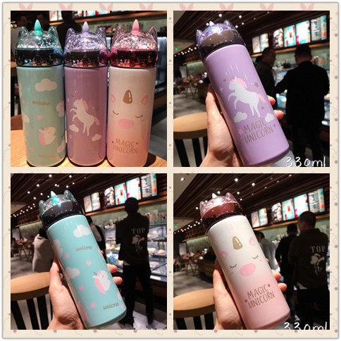 Thermos Flask Mini Unicorn Botol Air My Little Pony Thermos Cup