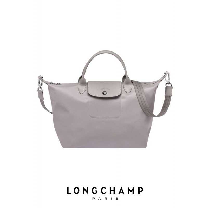 Light grey hot sale longchamp bag