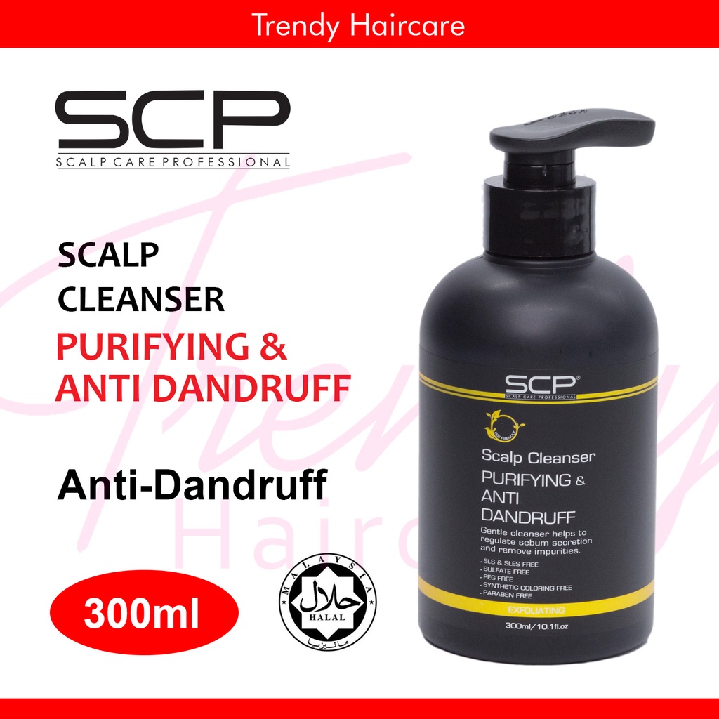 SCP - PURIFYING & ANTI-DANDRUFF SCALP CLEANSER 300ML | Shopee Malaysia