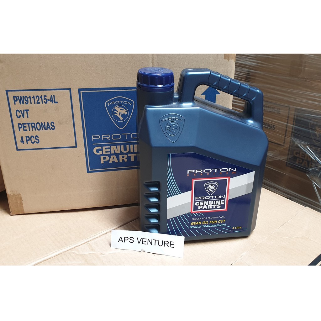 ORIGINAL PROTON CVT TRANSMISSION AUTO GEAR OIL (4L) PW911215 / PW990972