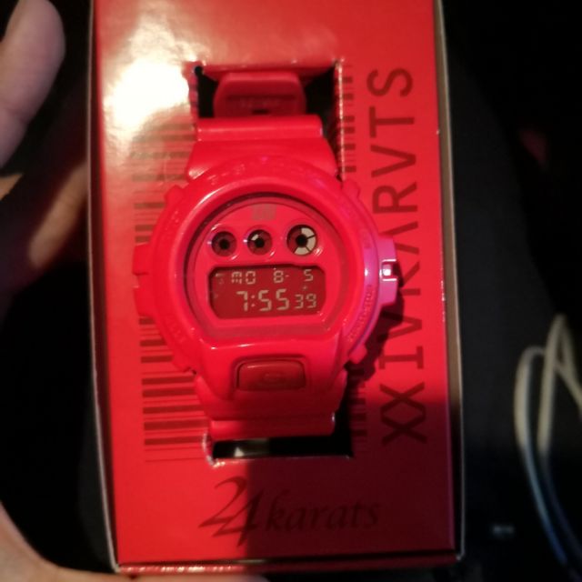 G shock store 24 karat merah