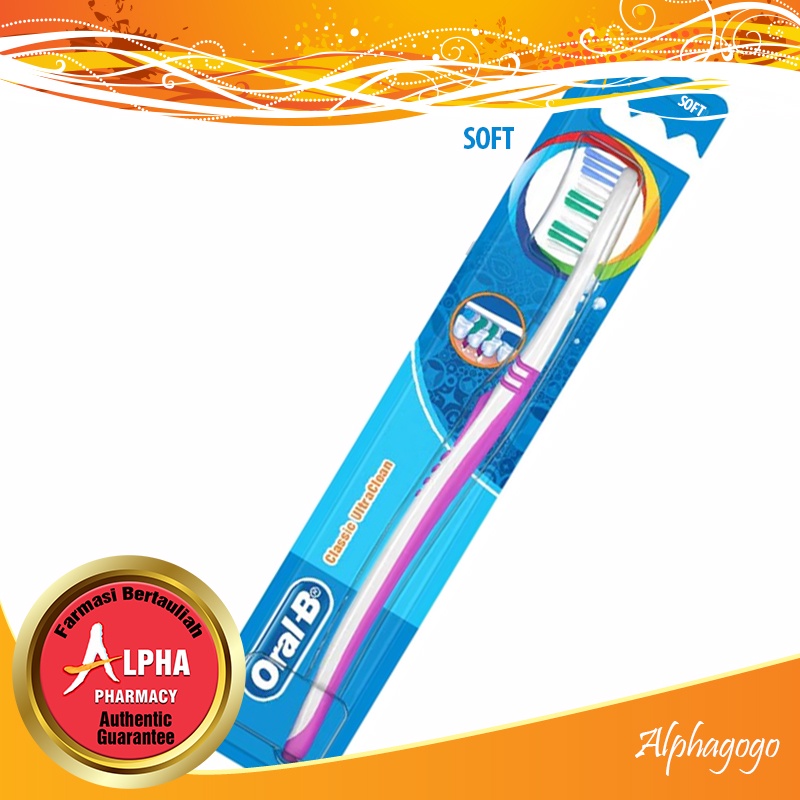 Oral-B Classic Ultra Clean Toothbrush (Soft/Medium) | Shopee Malaysia