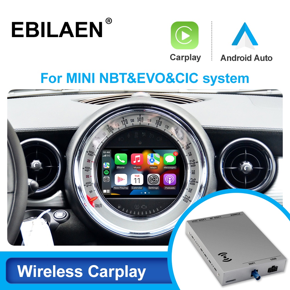 Wireless Carplay For MINI Cooper S JCW R56 R57 F55 F56 F57 F54 R55