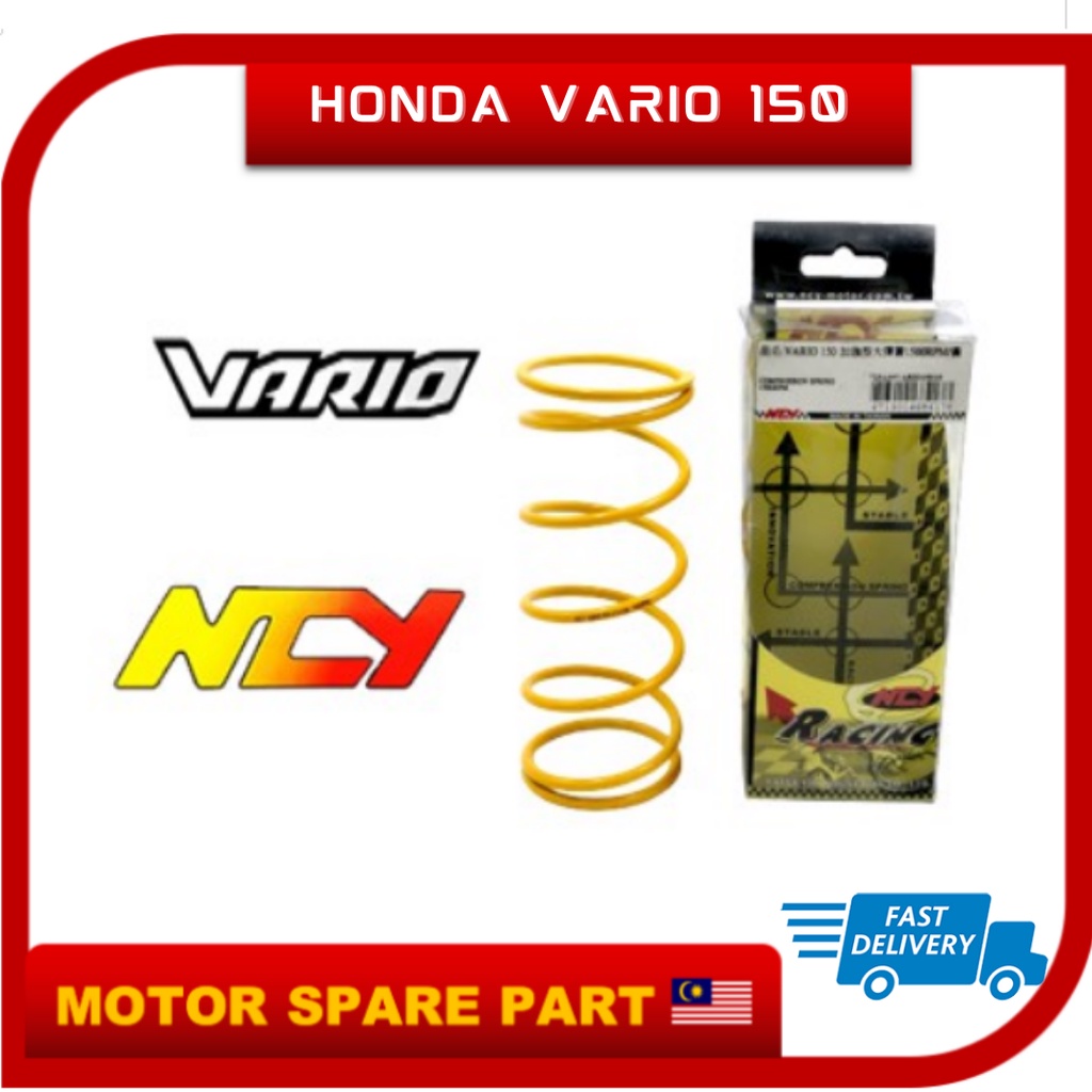 HONDA VARIO 150 NCY RACING PULLEY SPRING 1000RPM 1500RPM | Shopee Malaysia