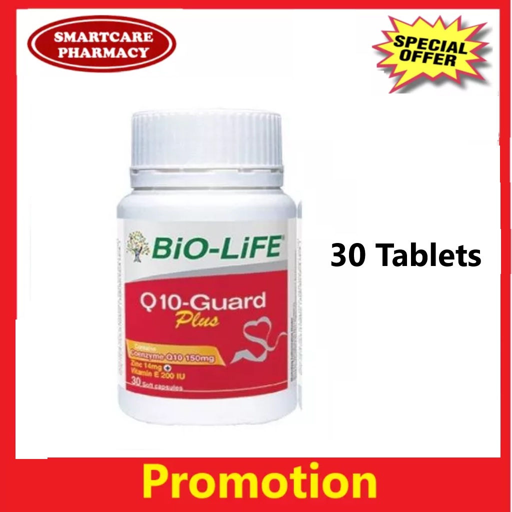 BiO-LiFE Q10 Guard Plus 30sX1unit | Shopee Malaysia
