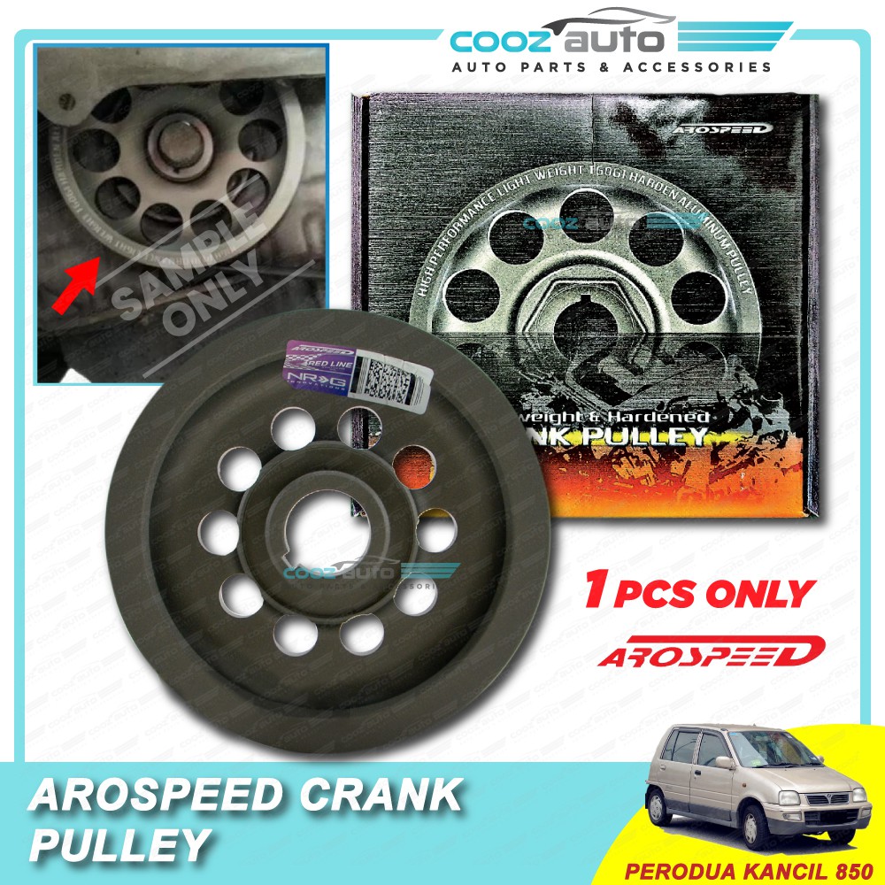 Perodua Kancil 850 Arospeed Harden Lighten Light Weight Crank Pulley