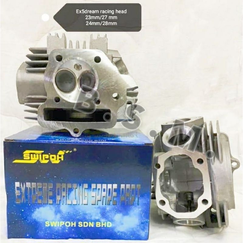 HONDA EX5 DREAM / W100 HEAD RACING 24/28 - 23/27mm { SWIPOH } | Shopee ...