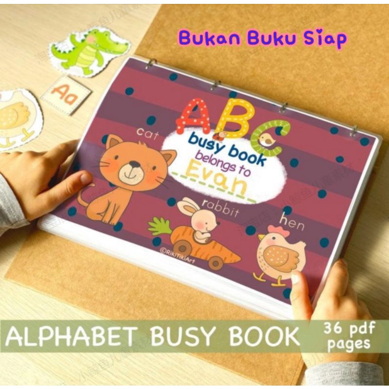 Alphabet Busy Book (SOFT COPY) | Shopee Malaysia