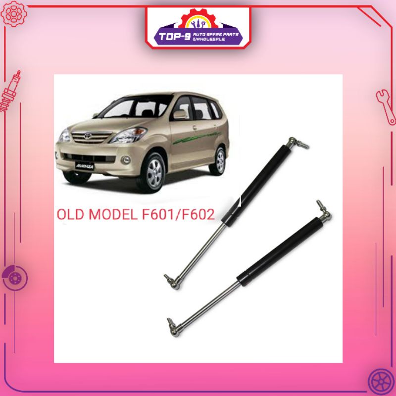 ABS-AVZ-LH/RH Toyota Avanza Old 2007 and New 2014 Model Rear Bonnet ...