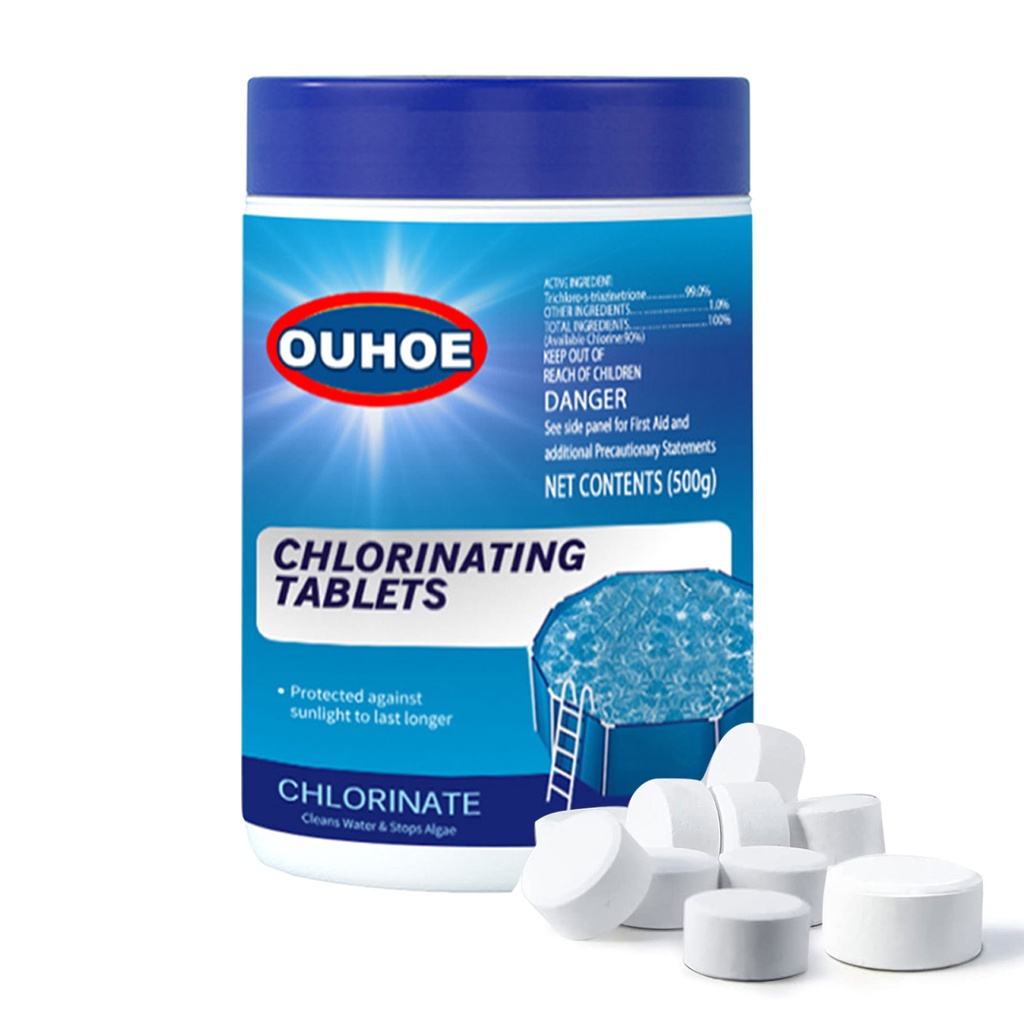 Chlorine Tablets for Pool Chlorinating Tablets for Small Swimming
