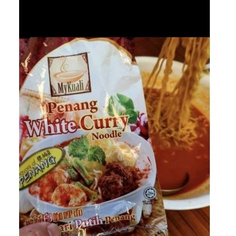 MY KUALI Penang White Curry Instant Noodle 110g x 4pkt | Shopee Malaysia