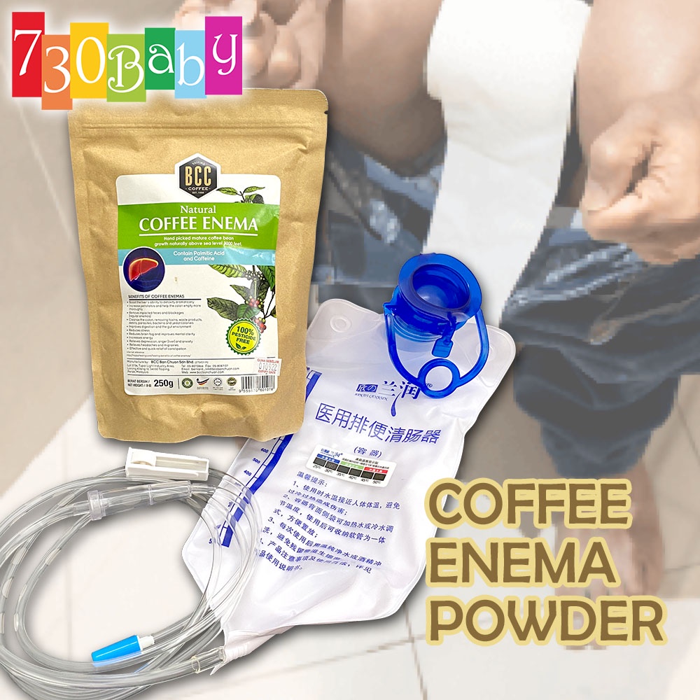 730Baby BCC 250g Enema Coffee with Disposable Enema Bag 100 Organic