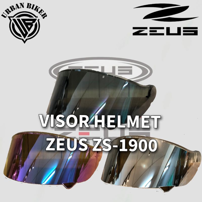 🔥VISOR HELMET ZEUS/ZEUS HELMET ZS1900/GJ1900 FULLFACE/OPEN FACE🔥 Shopee Malaysia