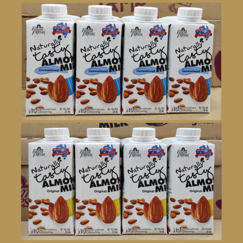 💥READY STOK & FAST SHIPPING 💥NEW SUSU BADAM FARM FRESH ALMOND MILK UHT ...