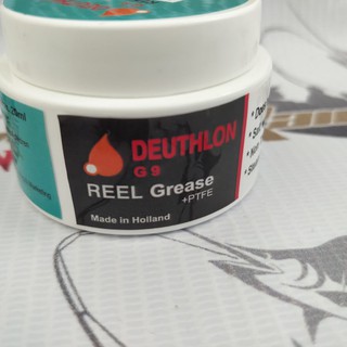 Deuthlon G9 Teflon Fishing Reel Grease Saltwater Resistance