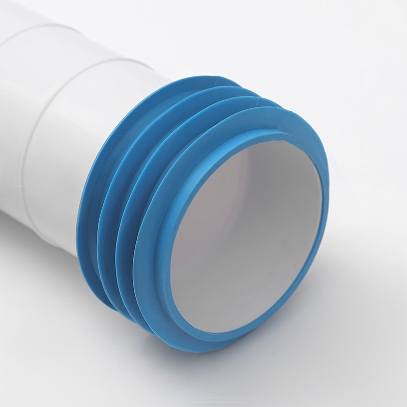 [TKM] 90 Degree Flexible Bent WC Toilet Pan Connector Soil PVC Pipe (P ...