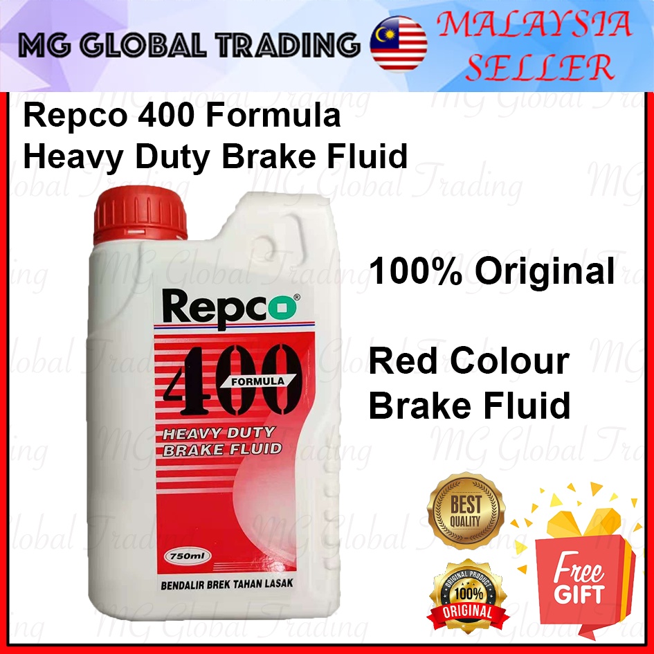 Repco 400 Formula DOT 3 Brake Fluid 750 / 400 ML Dot 3 ( Red / Merah