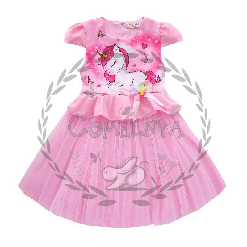 Unicorn dress clearance shopee