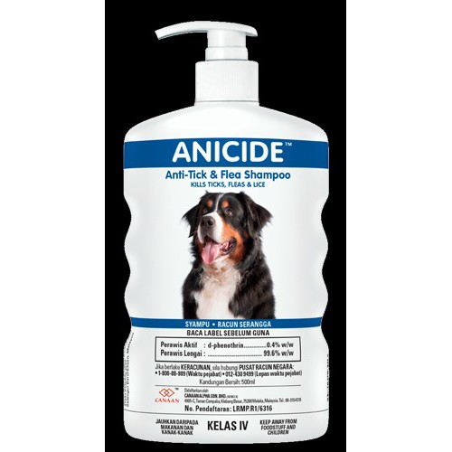 Canaan Anicide Anti Tick And Flea Shampoo Ml Shopee Malaysia