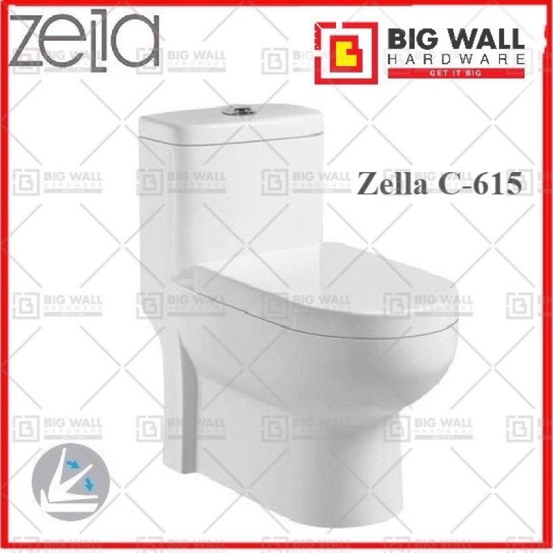 Zella C615 / C630S / C643 Washdown Water Closet STrap / One Piece