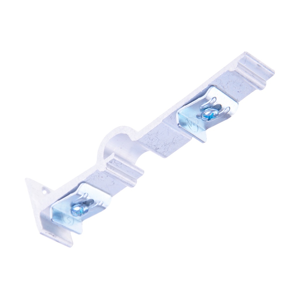 DOUBLE Layer Curtain Track Railing Aluminium Extra Thick for Sliding Door & Window/ Rel Langsir