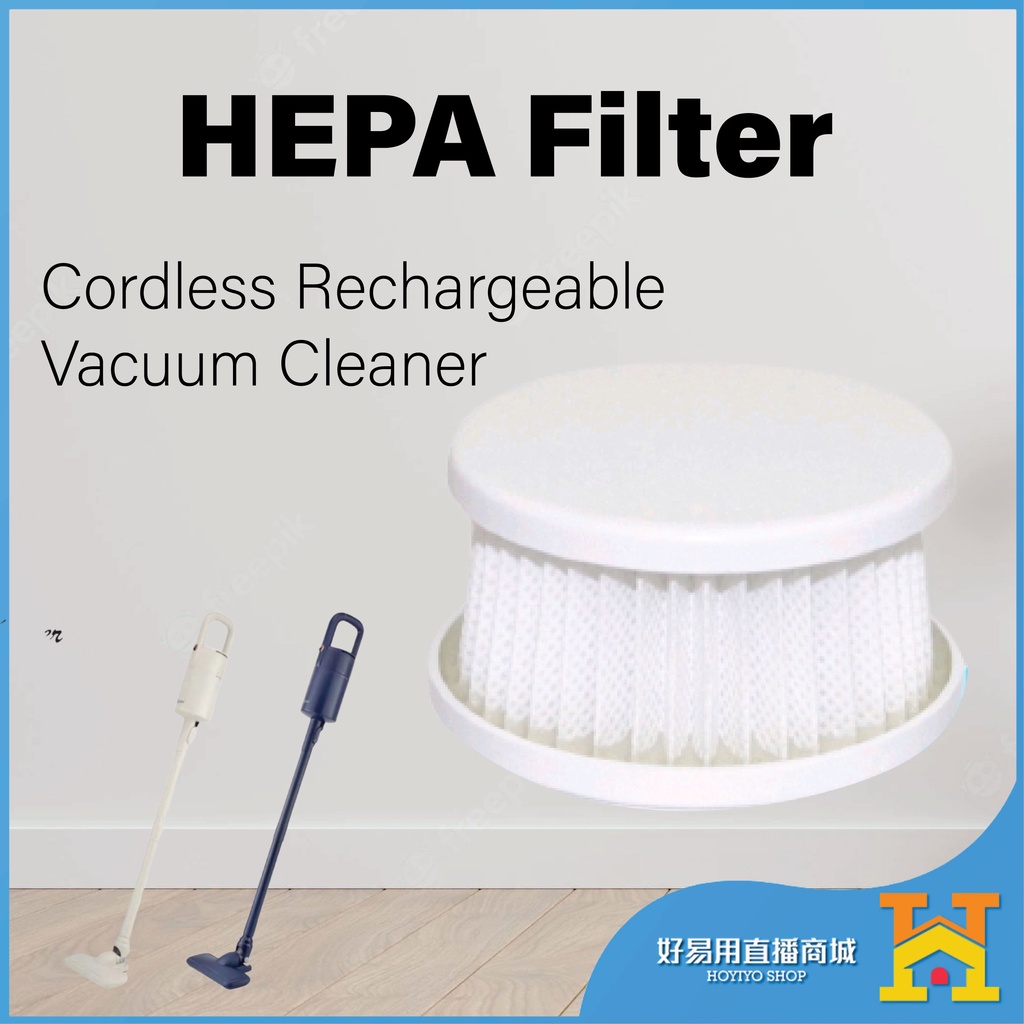 HEPA Filter Kessler Cordless Rechargeable Vacuum Cleaner Shopee Malaysia