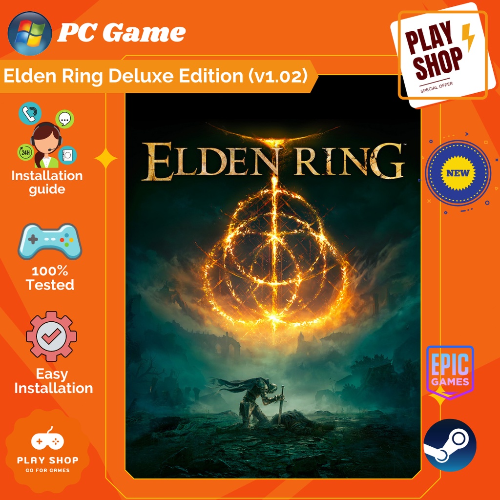 PREINSTALL "Latest Elden Ring Deluxe Edition Game'' Digital Download ...