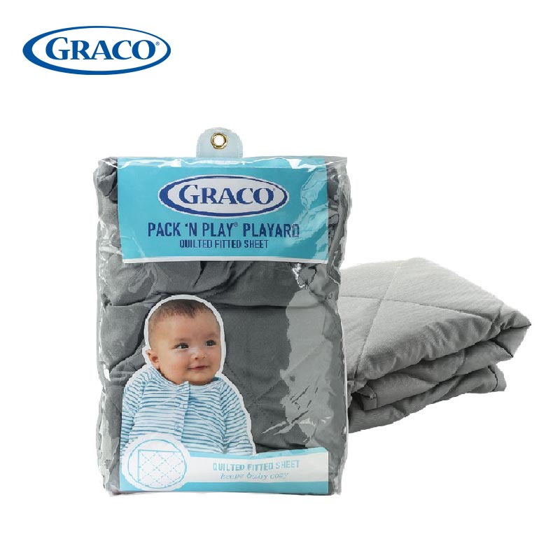 Graco Pack 'n Play Quilted Playard Sheet for new born | Shopee Malaysia